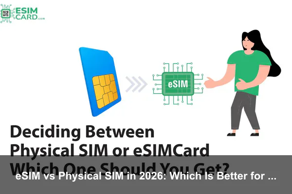 eSIM vs Physical SIM in 2026: Which Is Better for Travelers?