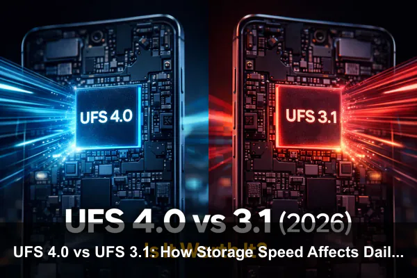 UFS 4.0 vs UFS 3.1: How Storage Speed Affects Daily Phone Performance