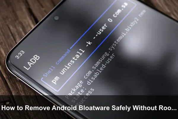 How to Remove Android Bloatware Safely Without Root