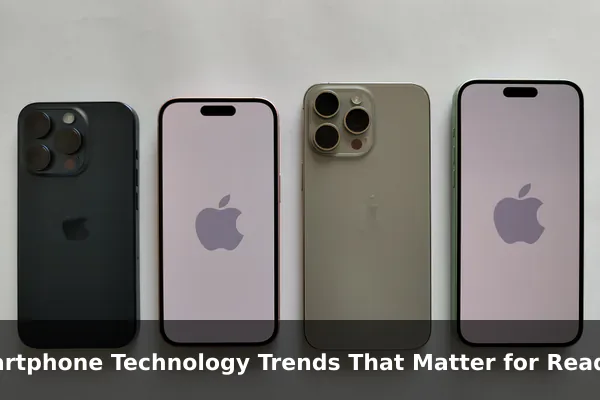 Smartphone Technology Trends That Matter for Readers Today
