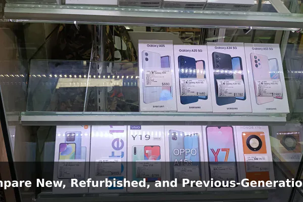 Compare New, Refurbished, and Previous-Generation Phones