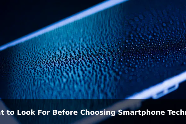 What to Look For Before Choosing Smartphone Technology